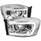 Spec-D Tuning Dodge Ram Led Bar Projector Head Lights 06-08 2LHP-RAM06-G2-TM - alternate 1